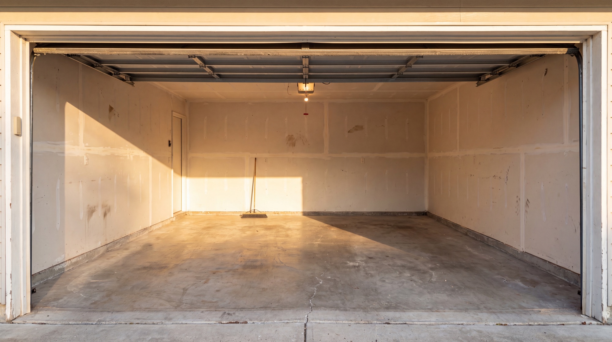 Empty clean garage after Good Haul